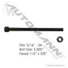 Center Bolt 5/16in X 5in