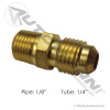 Male Conector 1/4in SAE X 1/8in Pipe