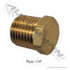 Hex Plug 1/4NPT