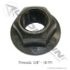 Flanged Lock Nut 5/8in-18