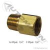 Adapter 1/4NPT Male x 1/4NPT Female