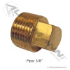 Square Head Plug 3/8NPT