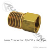 Male Connector 5/16in IF x 1/4in Pipe