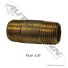 Long Nipple 3/8NPT x 1.5IN