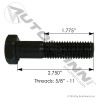 Cap Screw 5/8-11 X 2-3/4 GR8 FRT
