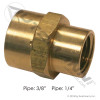 Reducer Coupling 3/8NPT x 1/4NPT