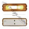 Marker Light 1-1/4in X 4in Amber