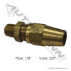 Male Connector Copper 3/8IN x 1/8NPT