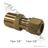 Male Connector DOT 3/8IN x 3/8NPT