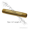 Long Nipple 1/4NPT x 3IN