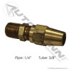 Male Connector Copper 3/8IN x 1/4NPT