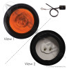 Marker Light Kit 2-1/2in Amber