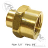 Reducer Coupling 3/8NPT x 1/8NPT