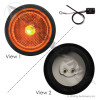 Marker Light Kit 2-1/2in Reflex Amber