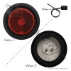 Marker Light Kit 2-1/2in Reflex Red