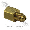Connector F 1/8in Pipe X M 3/16in SAE