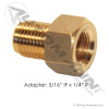 Adapter 1/4in IF x 5/16in IF