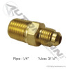 Male Connector 3/16in SAE X 1/4in Pipe