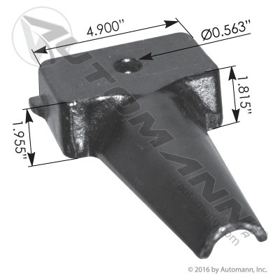 Wedge Block 2in LH Ford