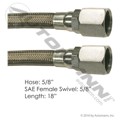 Discharge Hose-Female Swivels 18.000in