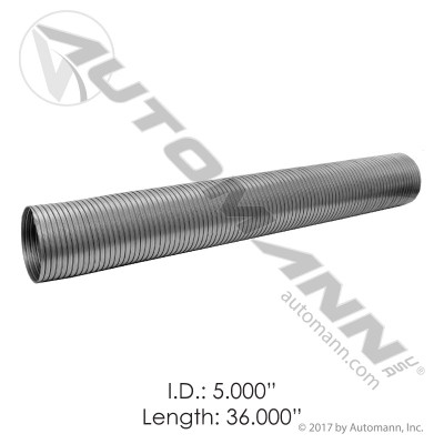 Flex Tubing 5in X 36in Galvanized