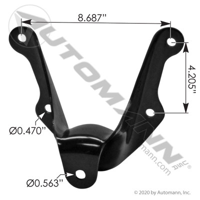 Hanger Front of Rear 89-97 Ford