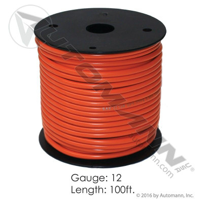 Wire Primary 12 GA 100FT Orange