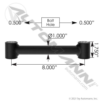 Torque Rod Cabin 8.000in IHC/Kenworth