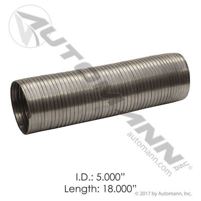 Flex Tubing 5in X 18in 304SS