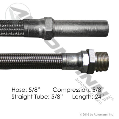 Discharge Hose 5/8in X Comp 24.000in