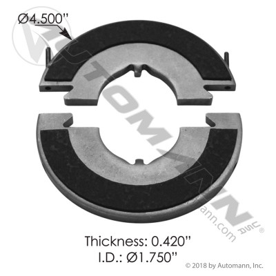 Clutch Brake 2 Piece 1-3/4in