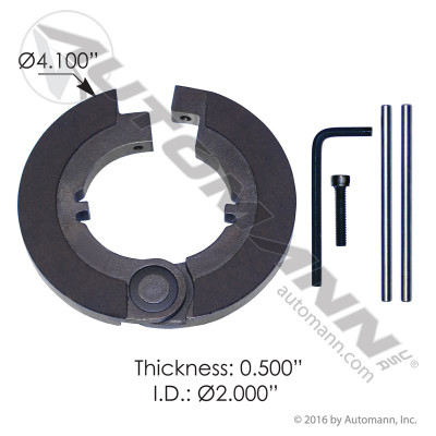Clutch Brake Hinged 2in 2X Oversize