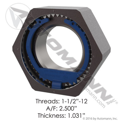 Unitized Spindle Nut