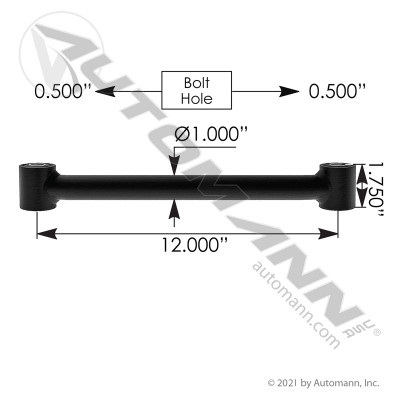 Torque Rod Cabin 12.000in IHC