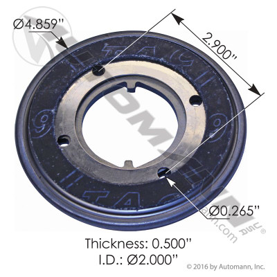 Clutch Brake Torque Limiting 2in 2X OS