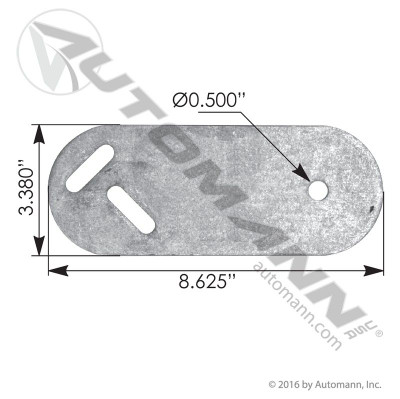 Guide Assembly Plate Only Kenworth