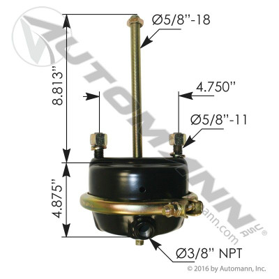 Service Chamber Type 20 Long Stroke