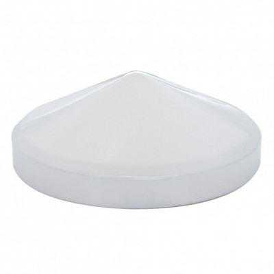 7-1/2" Chrome Pointed Rear Hub Cap