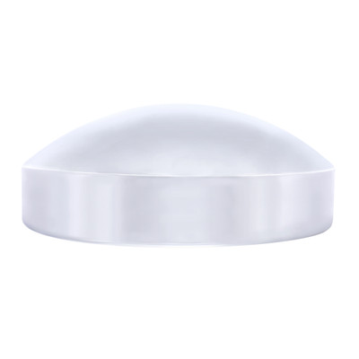 8" Chrome Dome Rear Hub Cap With 1-1/2" Tall Side Wall