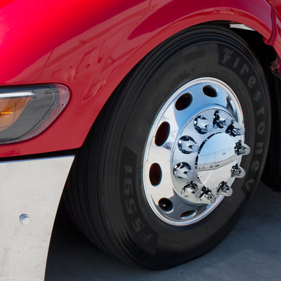 Chrome Dome Front Axle Cover With 33mm Nut Covers - Thread-On