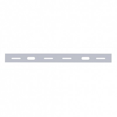 Top Mud Flap Plate - 2 LED Light Bar Cutouts