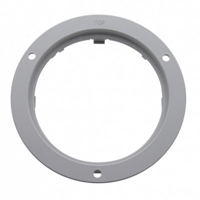 4" Gray Mounting Bezel (Bulk)
