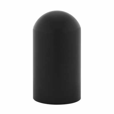 33mm X 3-3/4" Matte Black Dome Nut Cover - Thread-On (Bulk)