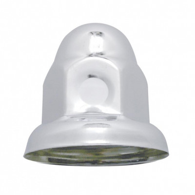 33mm X 2" Chrome Steel Nipple Nut Covers With Flange