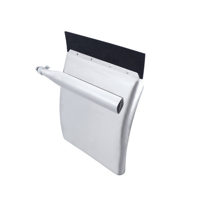 24" X 24" Stainless Quarter Fender Set - Triangle Bracket