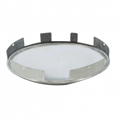 Universal Stainless Pointed Front Hub Cap - 1" Lip