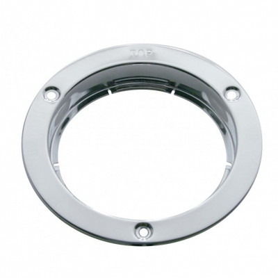Stainless Steel Mounting Bezel For 4" Round Light (Card)