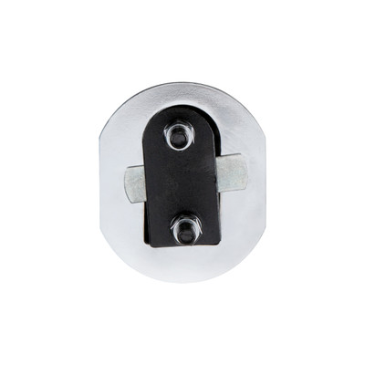 79-1/2" Stainless Bumper Light Bracket With Six 14 LED 12" Light Bars - Amber LED/Amber Lens