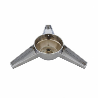 25-5/16" Stainless Light Bracket With Two 14 LED 12" Light Bars - Red LED/Chrome Lens