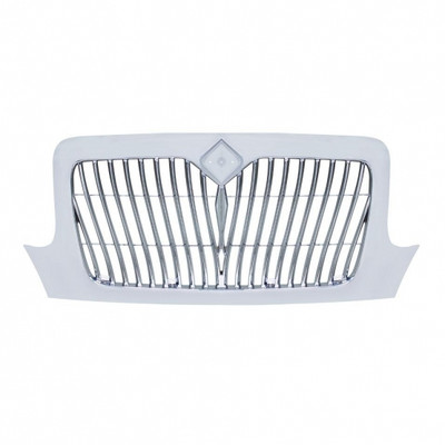 Chrome Grille With Curved Grille Bars For 2002-2021 International Durastar